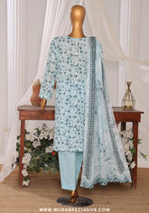 HZ Dhagakari Unstitched Embroidered Lawn Collection - 2025 DEC-603